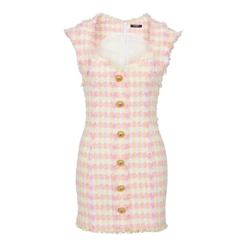 Dresses > Day Dresses > Short Dresses - - Balmain - Modalova