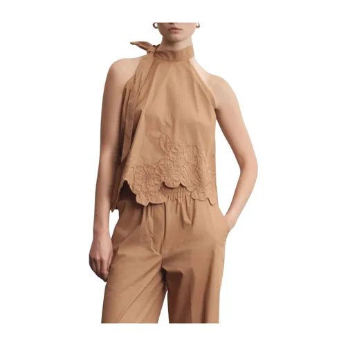 Tops > Sleeveless Tops - - Akep - Modalova