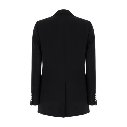 Plain - Jackets > Blazers - Black - Plain - Modalova