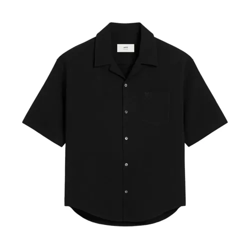 Shirts > Short Sleeve Shirts - - Ami Paris - Modalova