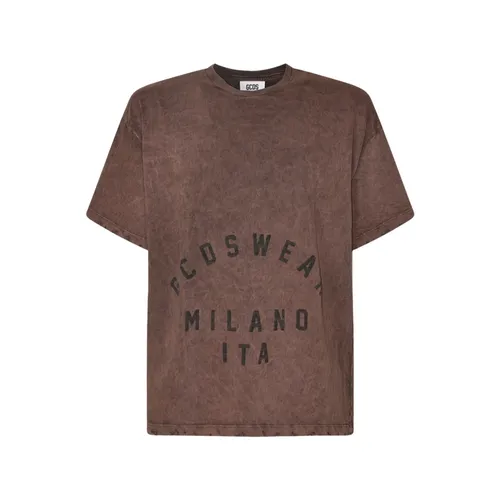 Gcds - Tops > T-Shirts - Red - Gcds - Modalova