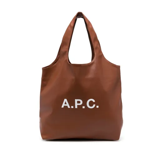 A.p.c. - Bags > Tote Bags - Brown - A.p.c. - Modalova