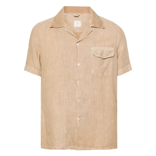 Shirts > Short Sleeve Shirts - - Eleventy - Modalova