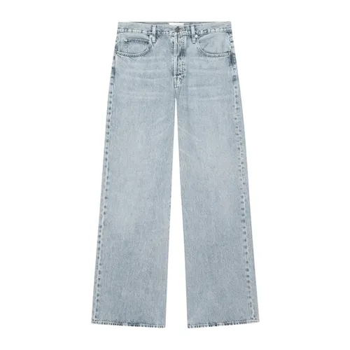 Frame - Jeans > Wide Jeans - Blue - Frame - Modalova