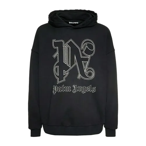Sweatshirts & Hoodies > Hoodies - - Palm Angels - Modalova