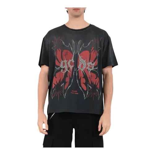 Gcds - Tops > T-Shirts - Black - Gcds - Modalova