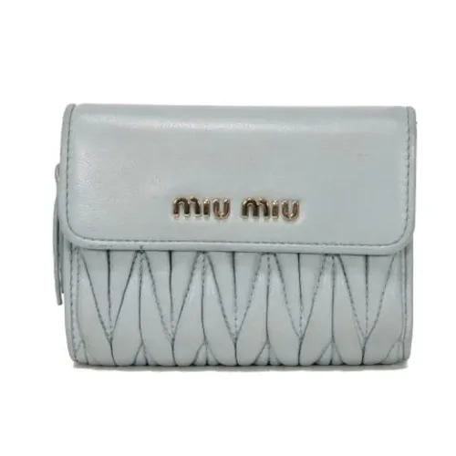 Pre-owned > Pre-owned Accessories > Pre-owned Wallets - - Miu Miu Pre-owned - Modalova