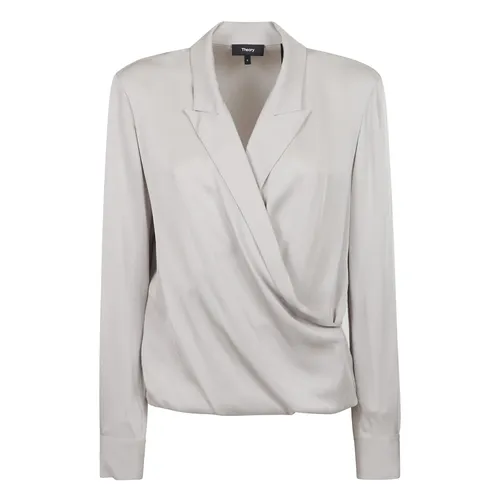 Blouses & Shirts > Blouses - - Theory - Modalova