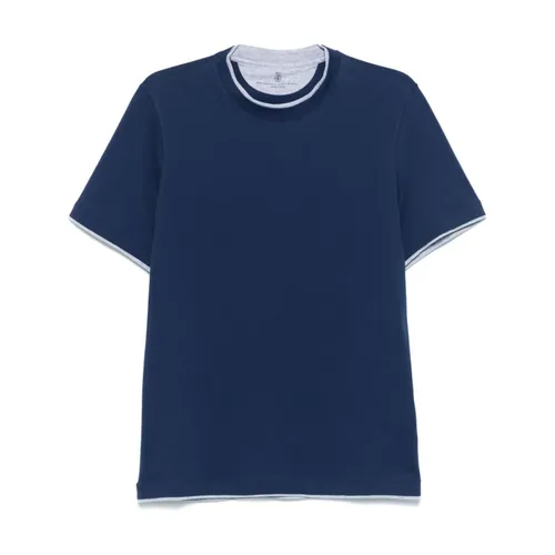 Tops > T-Shirts - - Brunello Cucinelli - Modalova