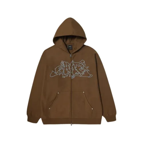Sweatshirts & Hoodies > Zip-throughs - - HUF - Modalova