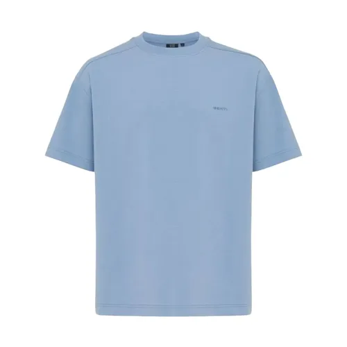 Genti - Tops > T-Shirts - Blue - Genti - Modalova