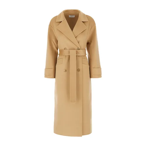 Coats > Belted Coats - - The Dynamis Studio - Modalova