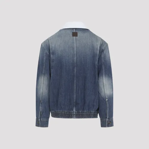 Jackets > Denim Jackets - - Loewe - Modalova
