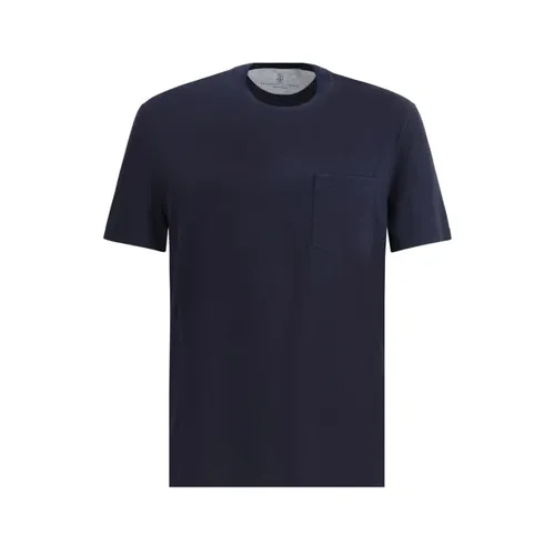 Tops > T-Shirts - - Brunello Cucinelli - Modalova