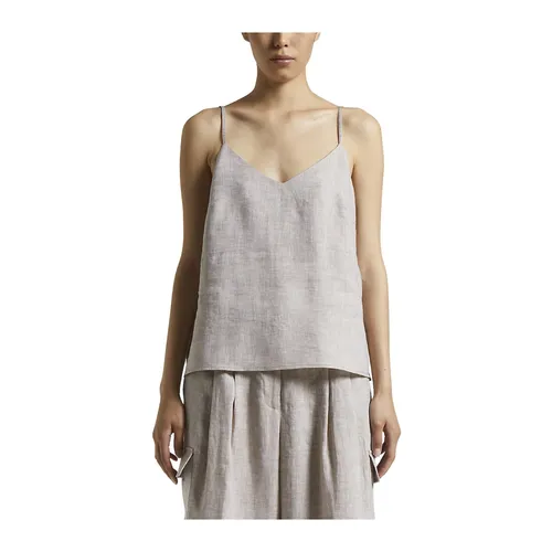 Tops > Sleeveless Tops - - Peserico - Modalova