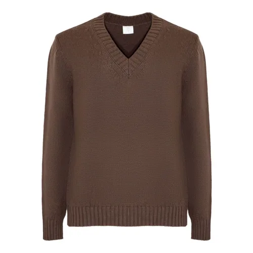 Knitwear > V-neck Knitwear - - Eleventy - Modalova