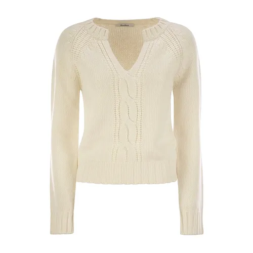 Knitwear > V-neck Knitwear - - Max Mara - Modalova