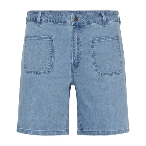 Shorts > Denim Shorts - - Kaffe Curve - Modalova