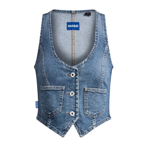 Hugo - Jackets > Vests - Blue - Hugo - Modalova