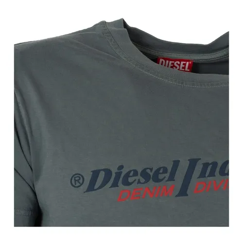 Diesel - Tops > T-Shirts - Gray - Diesel - Modalova