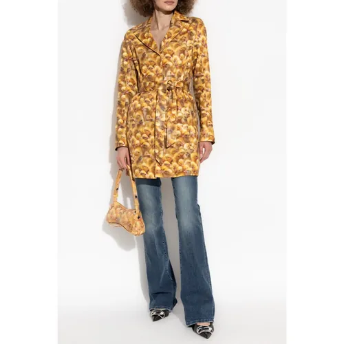 Coats > Belted Coats - - Diesel - Modalova