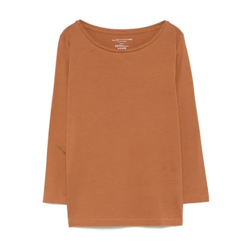 Tops > Long Sleeve Tops - - Majestic Filatures - Modalova