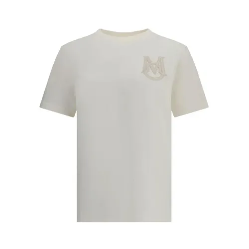 Moncler - Tops > T-Shirts - White - Moncler - Modalova