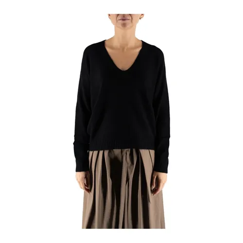 Knitwear > V-neck Knitwear - - Manila Grace - Modalova