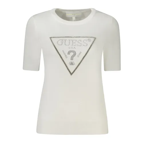 Guess - Tops > T-Shirts - White - Guess - Modalova