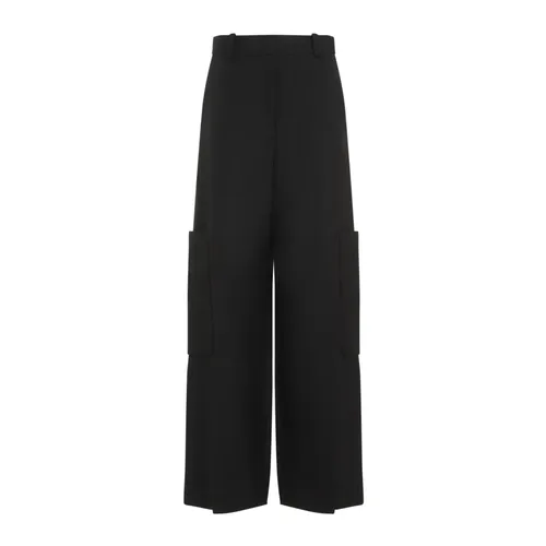 Trousers > Wide Trousers - - Khaite - Modalova
