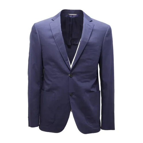 Canali - Jackets > Blazers - Blue - Canali - Modalova