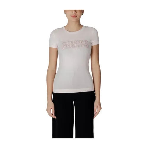 Guess - Tops > T-Shirts - White - Guess - Modalova