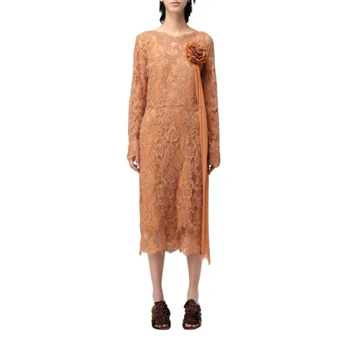 Dresses > Day Dresses > Midi Dresses - - Ermanno Scervino - Modalova