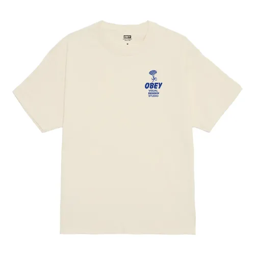 Obey - Tops > T-Shirts - Beige - Obey - Modalova