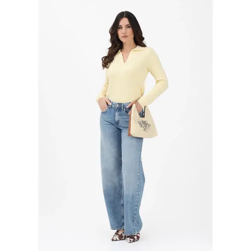 Only - Jeans > Wide Jeans - Blue - Only - Modalova