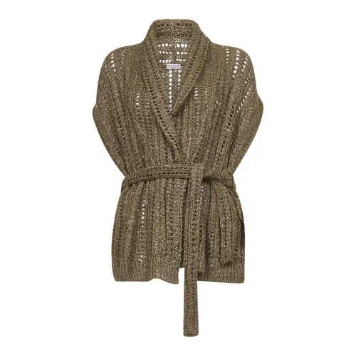 Knitwear > Cardigans - - Brunello Cucinelli - Modalova
