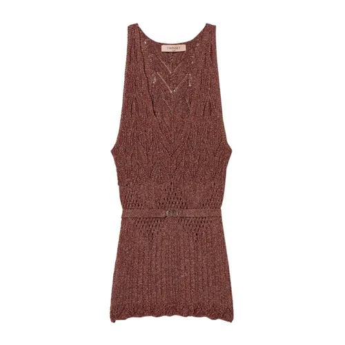 Tops > Sleeveless Tops - - Twinset - Modalova