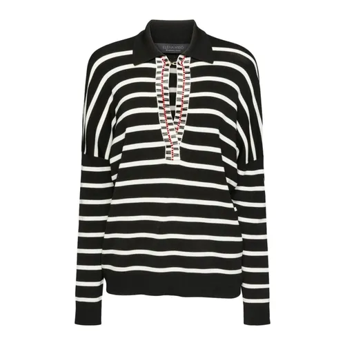 Knitwear > V-neck Knitwear - - Elena Mirò - Modalova