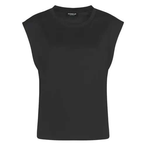 Dondup - Tops > T-Shirts - Black - Dondup - Modalova