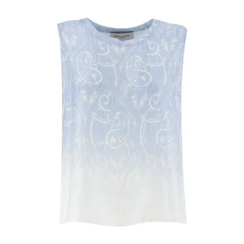 Tops > Sleeveless Tops - - Ermanno Scervino - Modalova