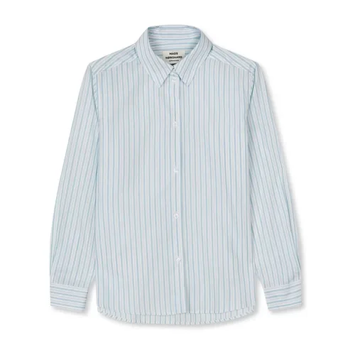 Blouses & Shirts > Shirts - - Mads Nørgaard - Modalova