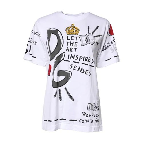 Tops > T-Shirts - - Dolce & Gabbana - Modalova
