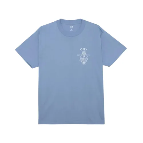Obey - Tops > T-Shirts - Blue - Obey - Modalova