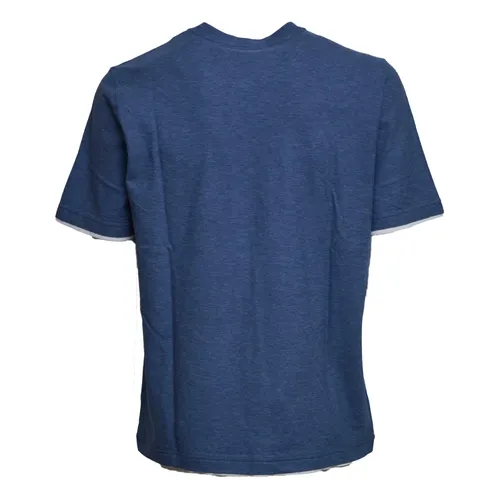 Fedeli - Tops > T-Shirts - Blue - Fedeli - Modalova