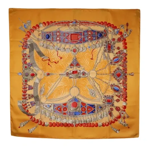 Pre-owned > Pre-owned Accessories > Pre-owned Scarves - - Hermès Vintage - Modalova