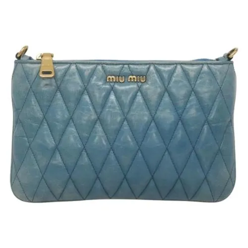 Pre-owned > Pre-owned Bags > Pre-owned Clutches - - Miu Miu Pre-owned - Modalova