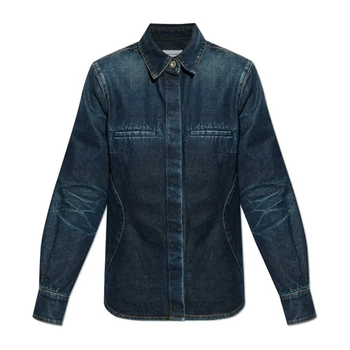 Blouses & Shirts > Denim Shirts - - Ferragamo - Modalova