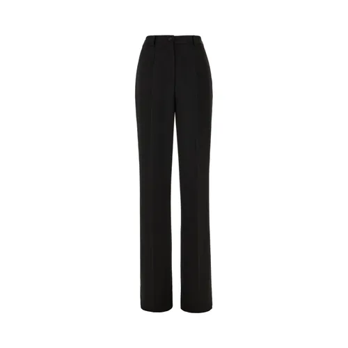 Trousers > Straight Trousers - - Dolce & Gabbana - Modalova