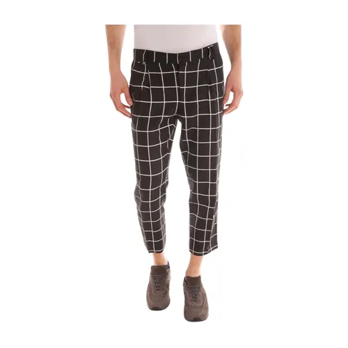 Trousers > Cropped Trousers - - Daniele Alessandrini - Modalova