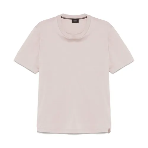 Brioni - Tops > T-Shirts - Gray - Brioni - Modalova